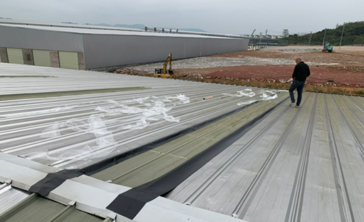 和平厂房屋面防水维修案例